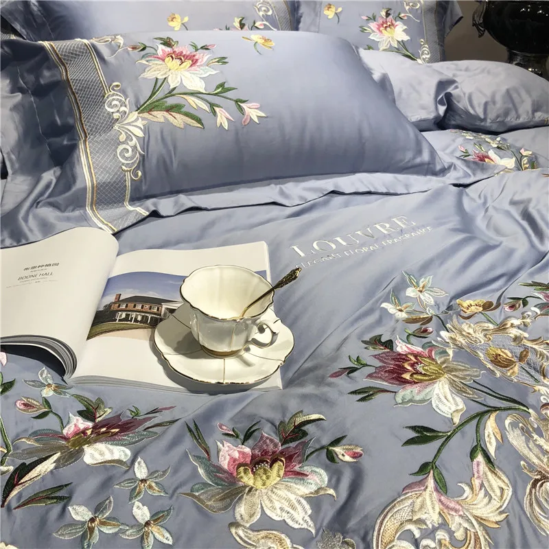 Новинка роскошный комплект постельных принадлежностей из египетского хлопка с