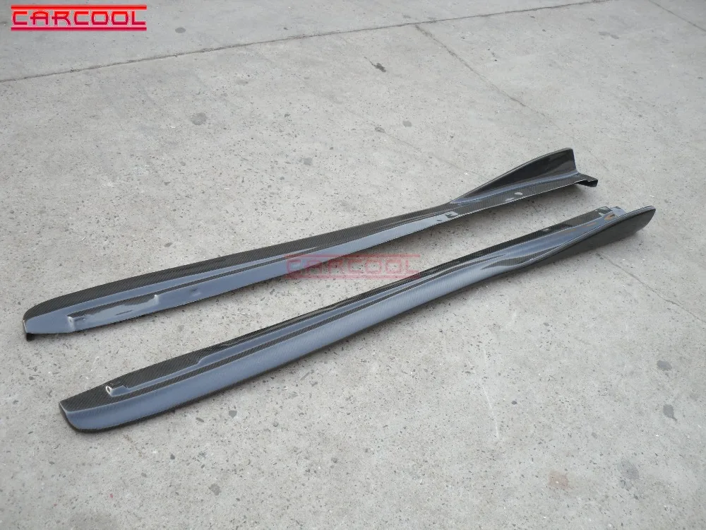 Автозапчасти 2004 2007 Impreza WRX STI 8 9th GDA GDB боковые удлинители юбки 2 шт.|fiber|fiber carbonfiber side