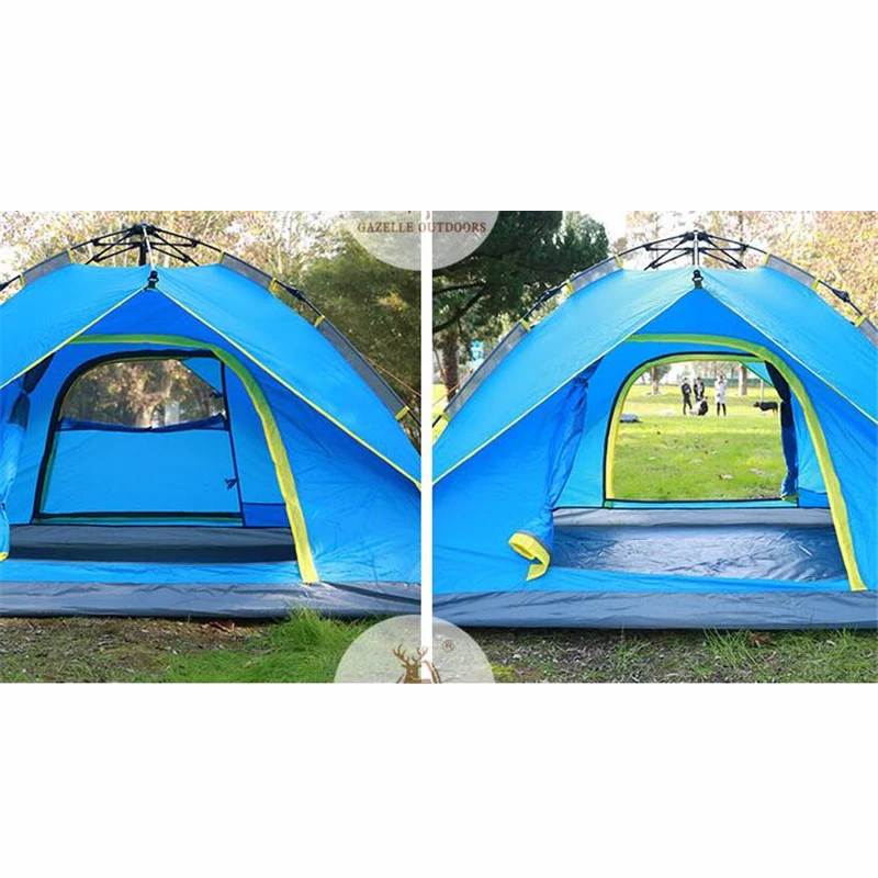 Палатка газель для улицы 3 4 человек 200*180*135 см|aluminium pole|tent aluminum poletent |