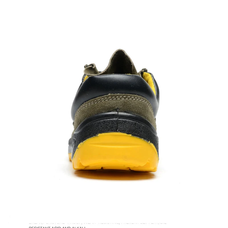 Кроссовки мужские с композитным носком легкие дышащие Нескользящие рабочая