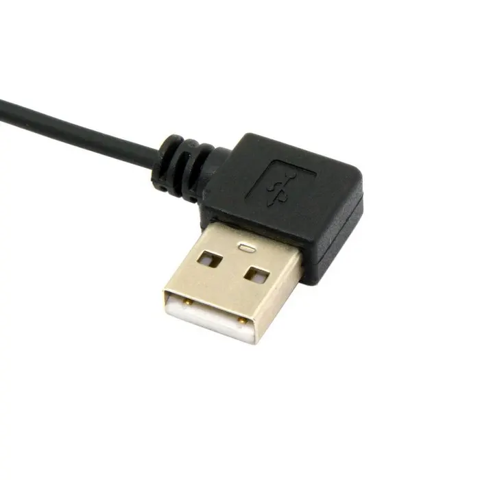 5 шт./лот прямоугольный 90 градусов USB 2 0 A Тип штекер на 4 провода открытый кабель