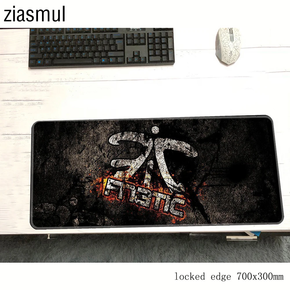 Fnatic Коврик для мыши 700x300x3 мм толстые компьютерные коврики игровые аксессуары