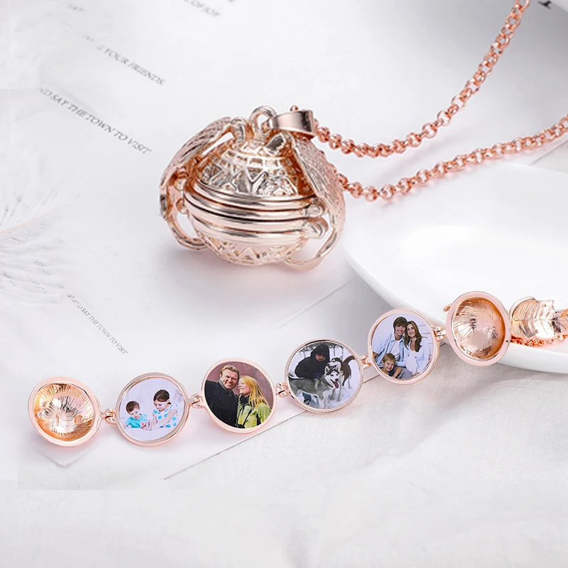 DoreenBeads волшебное фото кулон с памятью плавающий медальон ожерелье крылья Ангела