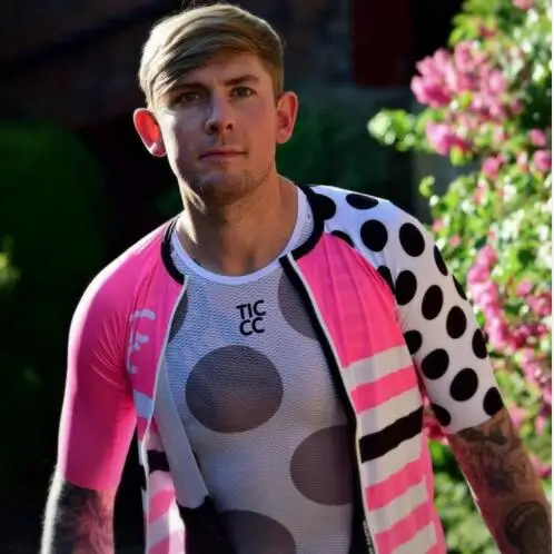 Мужская Черная веломайка с коротким рукавом профессиональная команда Rcc одежда