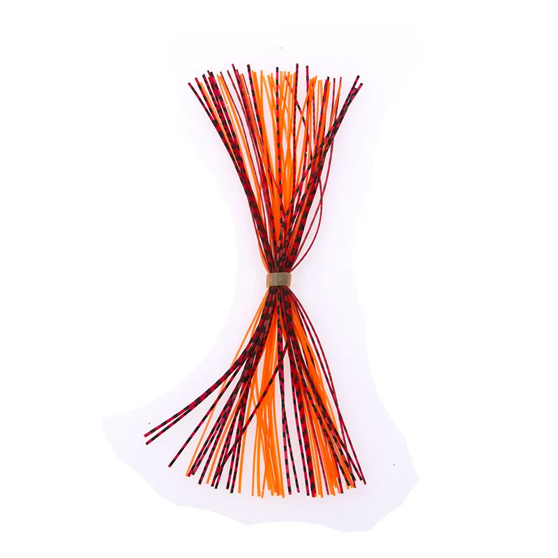 6 Пряди/сумка несколько цветов Силиконовые юбки для вертушечная наживка