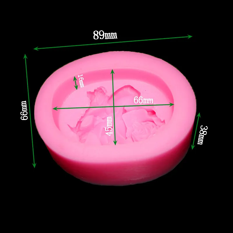 3D технология Роза силиконовой резины модель изготовления сделай сам торт