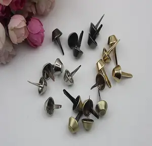 (50 шт.лот) высококачественные кожаные туфли с металлическим покрытием и заклепками, декоративные аксессуары