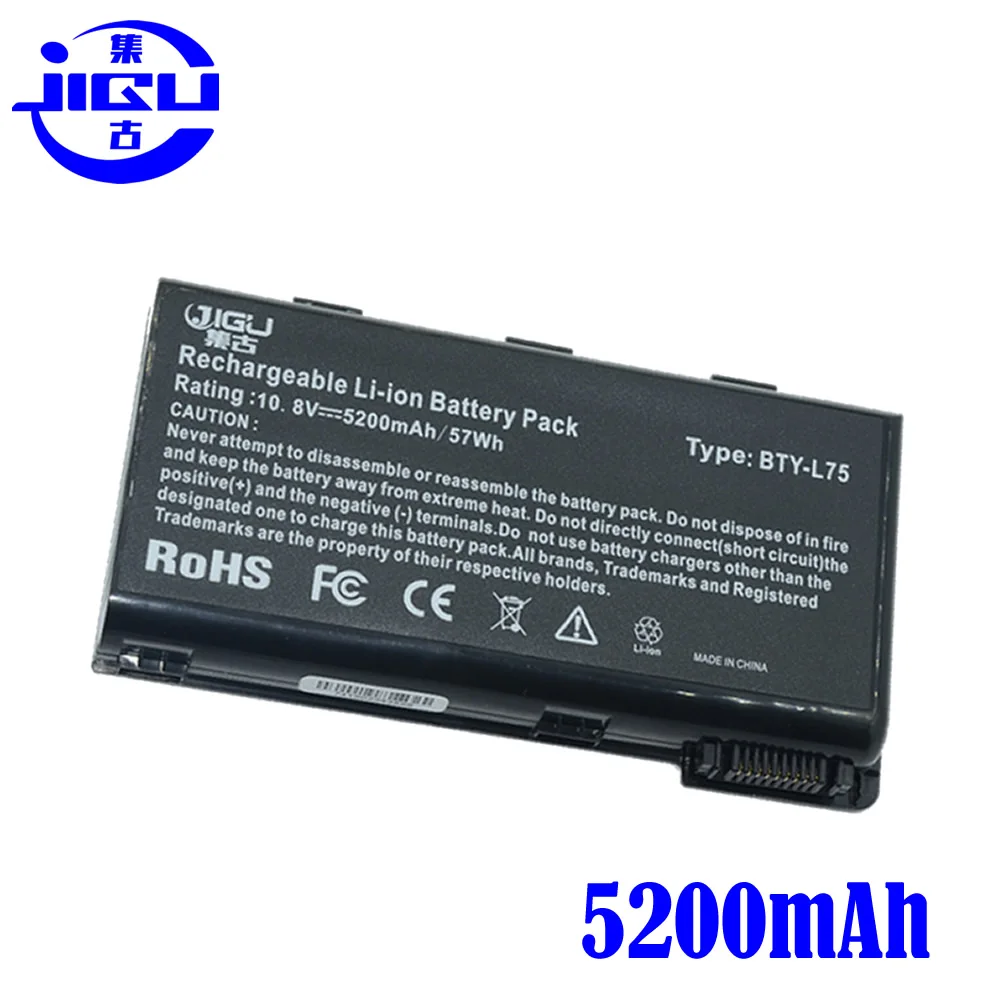 JIGU Аккумулятор для MSI BTY L74 MS 1682 A5000 A6000 A6005 C61M32 HDSB CR500 CR700 CX700 010EU|battery for msi|for msimsi battery |