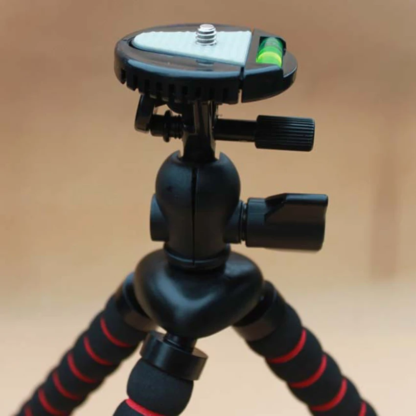 Гибкий мини штатив Осьминог с дистанционным управлением по Bluetooth для телефонов