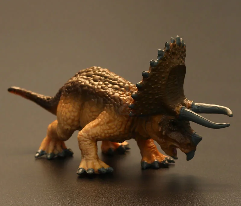 

Triceratops Dinosaur Model Toys Solid Resins Animal Models High Simulation Collection Kids Gift Science Teaching Aids
