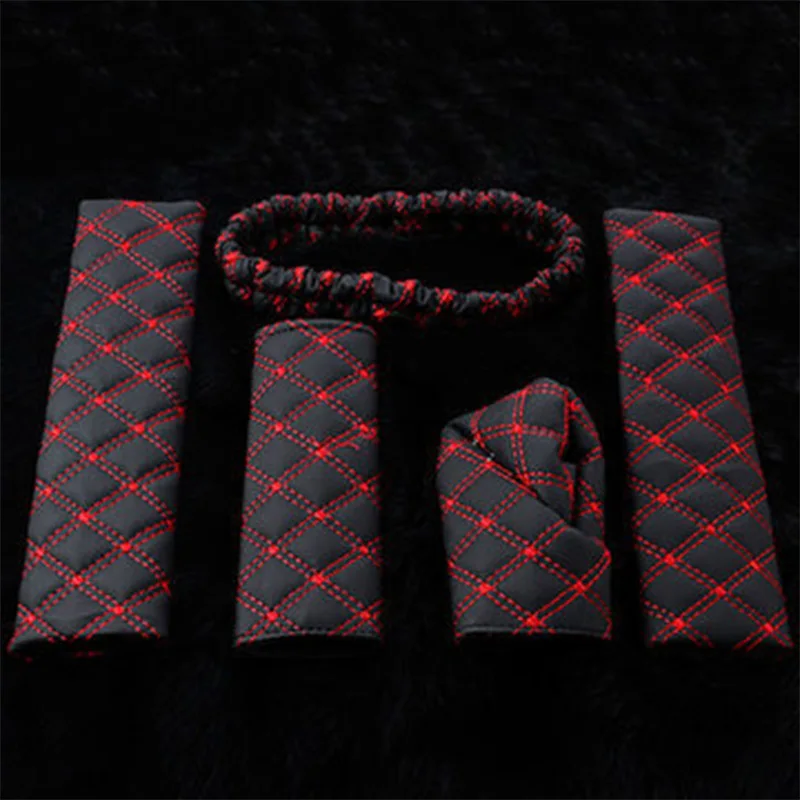 5 шт./компл. автомобильный внутренний вид пять ремней безопасности зеркало