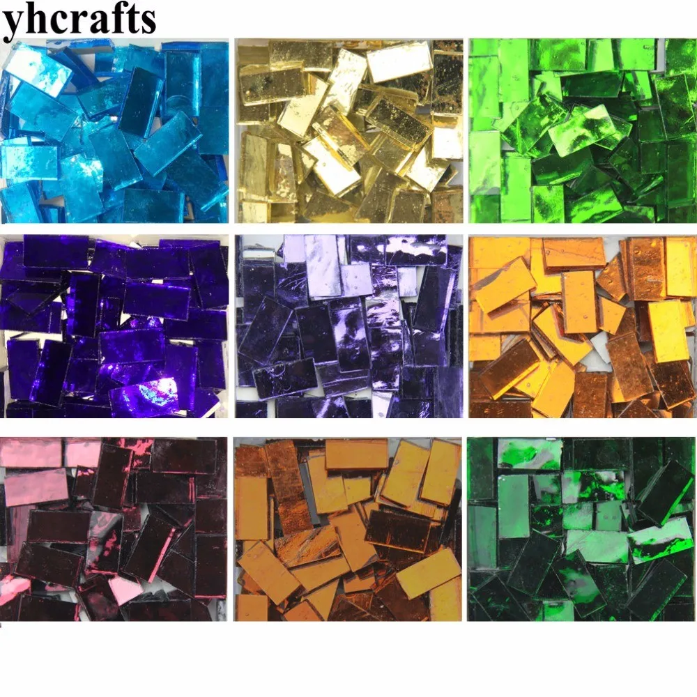 240 шт./400 г/лот, полоса 1x2 см, стеклянная зеркальная мозаика, аксессуары ручной работы, материал для рукоделия, мозаика, искусство, Наклейки на стены для взрослых, оптовая продажа