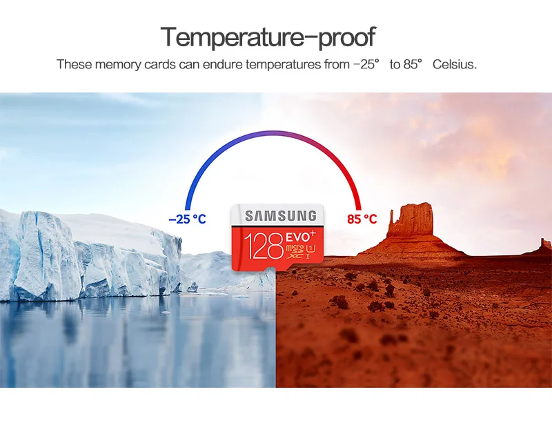 SAMSUNG Micro SD карта 512 ГБ 256 ГБ 128 Гб 64 Гб TF карта 100 МБ/с./с класс 10 U3 U1 SDXC класс EVO+ Micro карта памяти TF флэш-карта