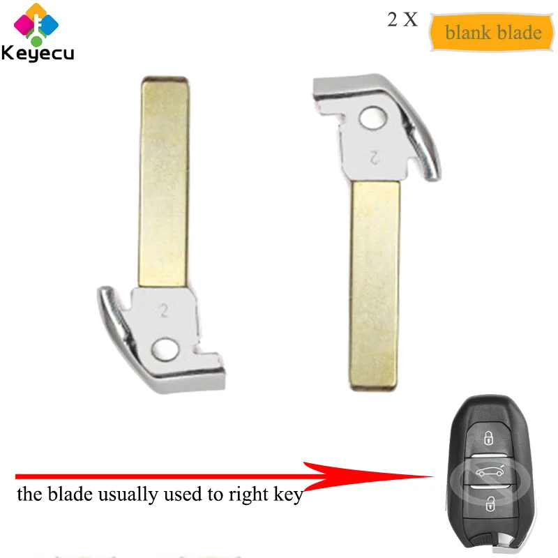 KEYECU пара Smart Prox пульт дистанционного управления автомобильный ключ аварийная