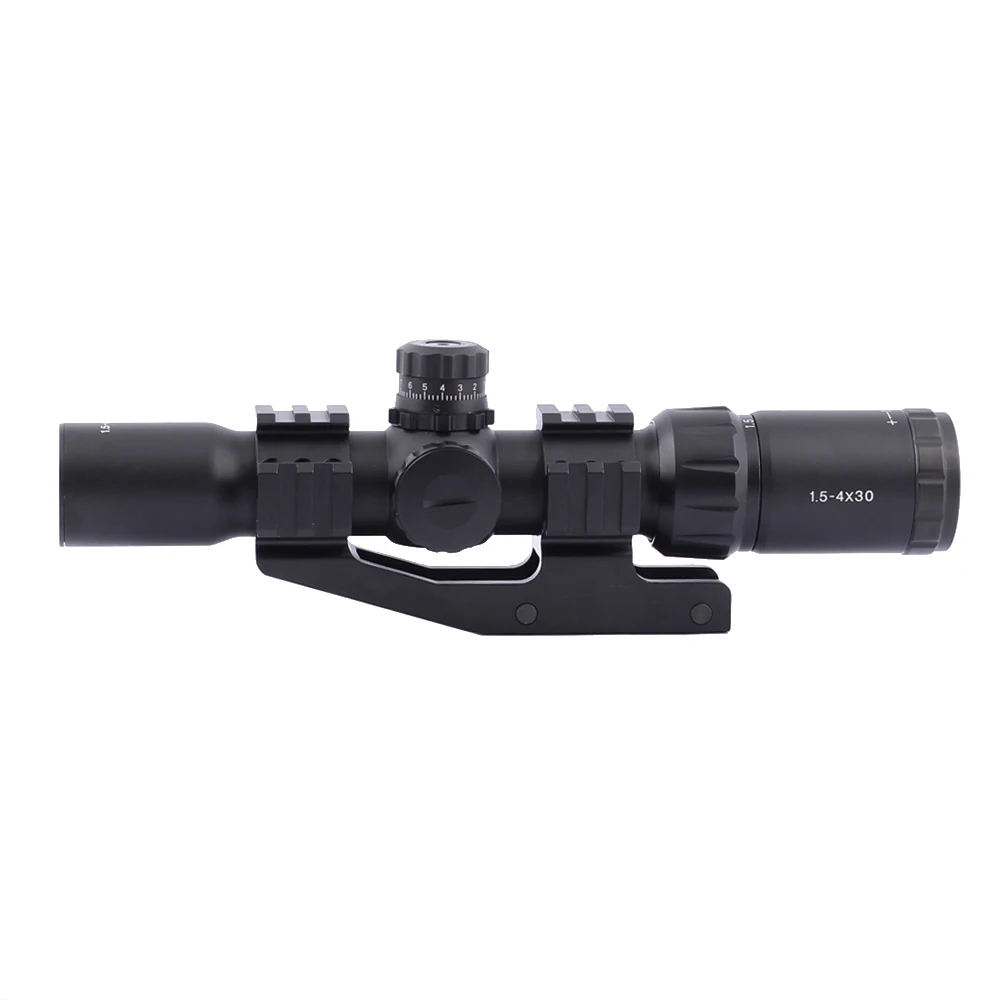 Тактический винтовочный прицел Spina Optics 1 5 4X30 Mil dot охотничий водонепроницаемый с