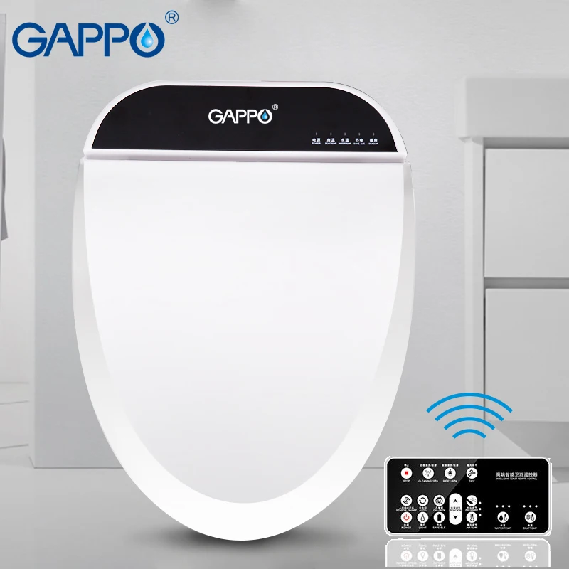 GAPPO умное сиденье для унитаза электрическое биде удлиненное подогреваемое