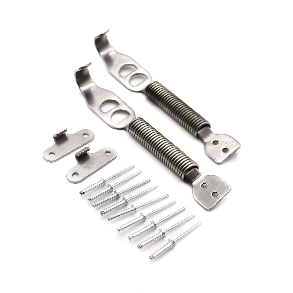 Набор штифтов для капота CNSPEED замки серебряного цвета подходят всех гоночных