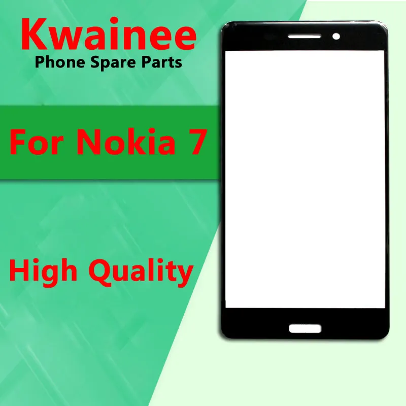 Kwainee Высокое качество touch Панель Экран для Nokia 6 7 8 3 1 5 Плюс x7 x5 Передняя Внешний