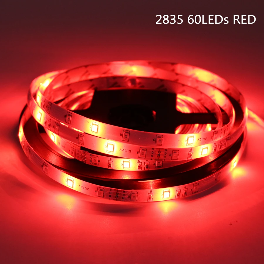 СВЕТОДИОДНАЯ лента SMD 2835 водонепроницаемая лампа-полоска для Гибкая ленточная 12