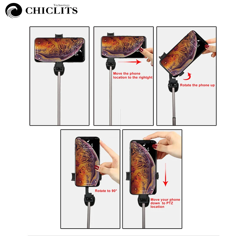 Bluetooth треугольная палка для селфи Портативный Ручной штатив смартфона с