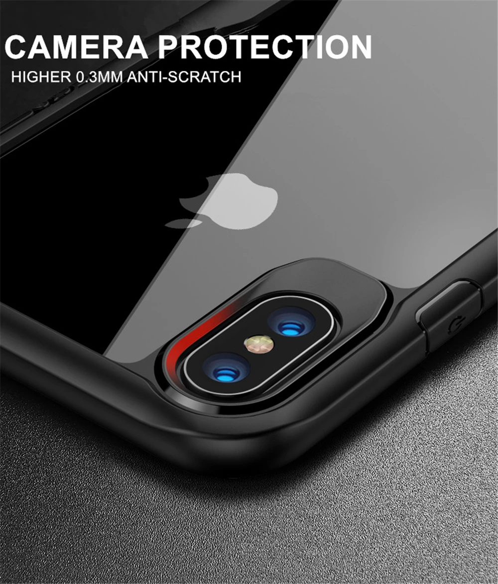 Телефон чехол для iPhone 5 5S SE 6 6S 7 8 Plus X XR XS Max чехол s полная защитная Броня задняя крышка для iPhone XR прозрачный чехол