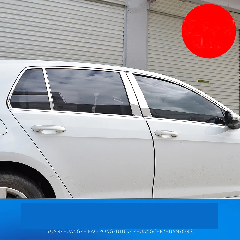 Lsrtw2017 304 Оконные Планки из нержавеющей стали для volkswagen golf mk7 2013 2014 2015 2016 2017 2018