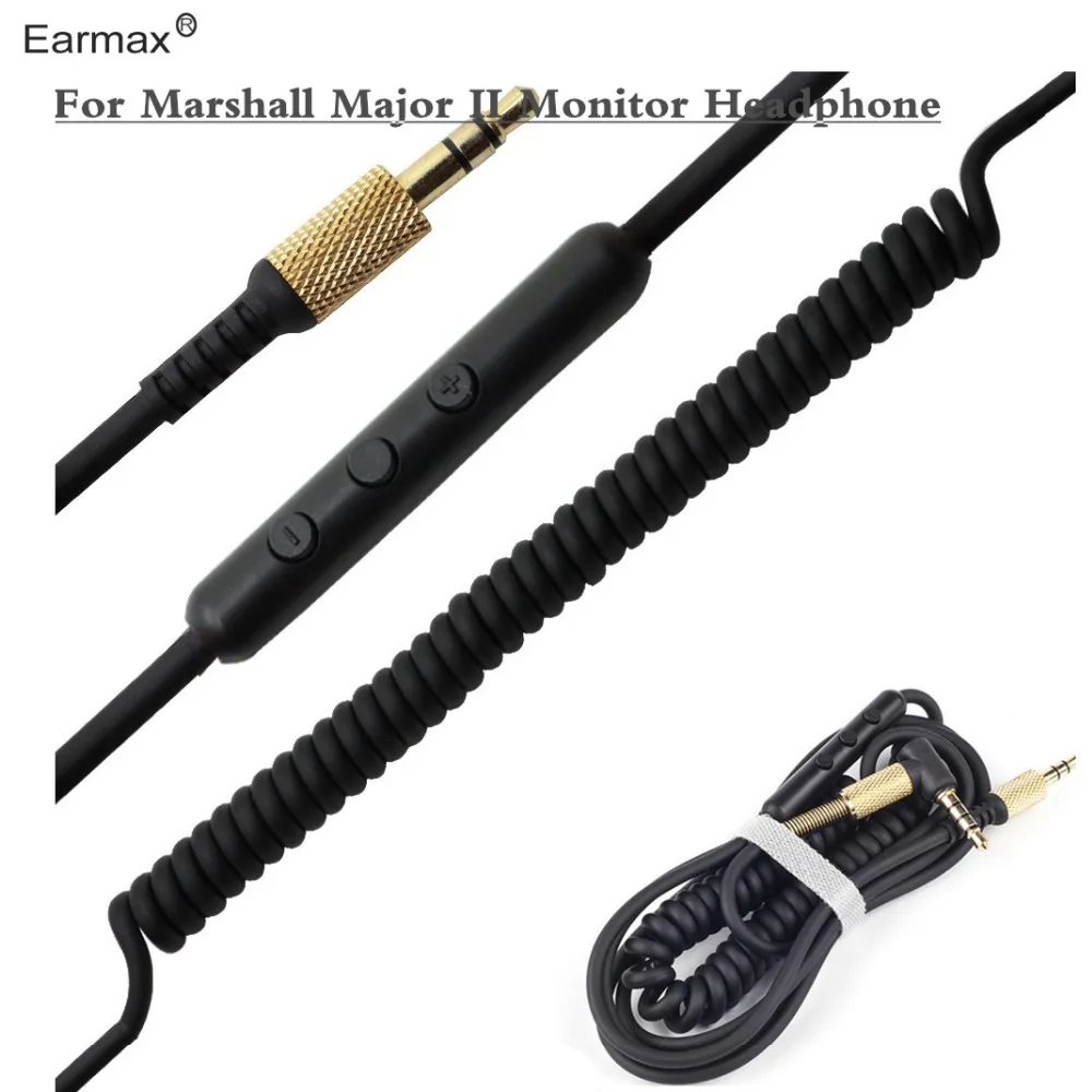 Наушники Earmax для Major 2 II Monitor голосовое управление гарнитура кабель наушников fone de