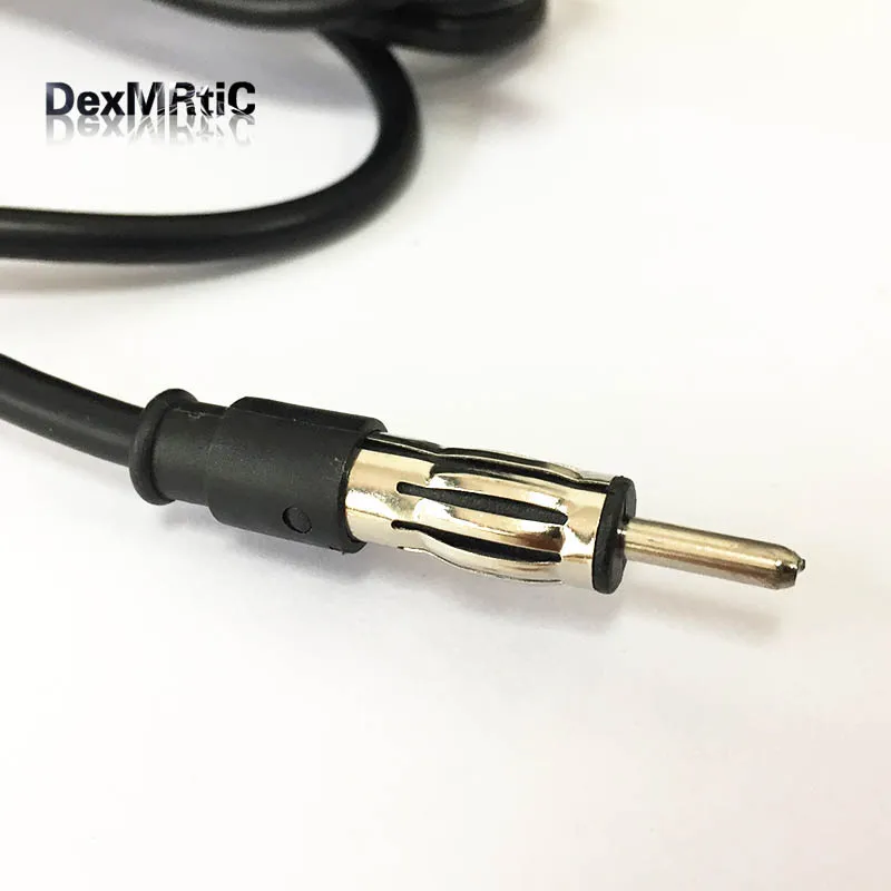 1PC Auto radio FM antenna signal boost sucker magnetic aerial universal for car 3m cable