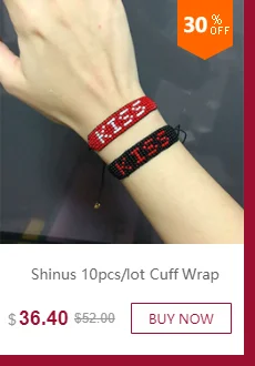 Shinus 5 шт./партия Miyuki Браслеты Женские лошадиные браслеты летние ювелирные изделия Pulseras Mujer веревка дружбы Delica бусины ручной работы