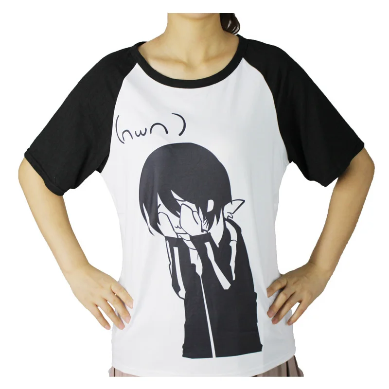 Футболки Coshome Noragami yato костюмы для костюмированной вечеринки мужчин и женщин на