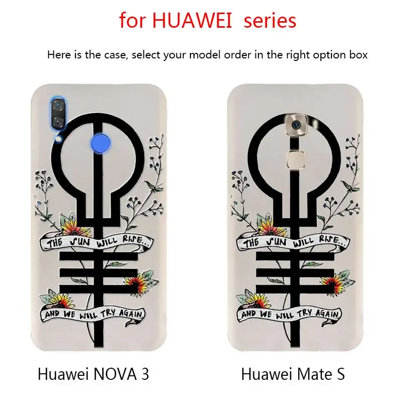 Чехол для телефона с музыкальным принтом Группы 21 Twenty One Pilots Huawei Mate 10 20 Lite 20X Pro Nova 4