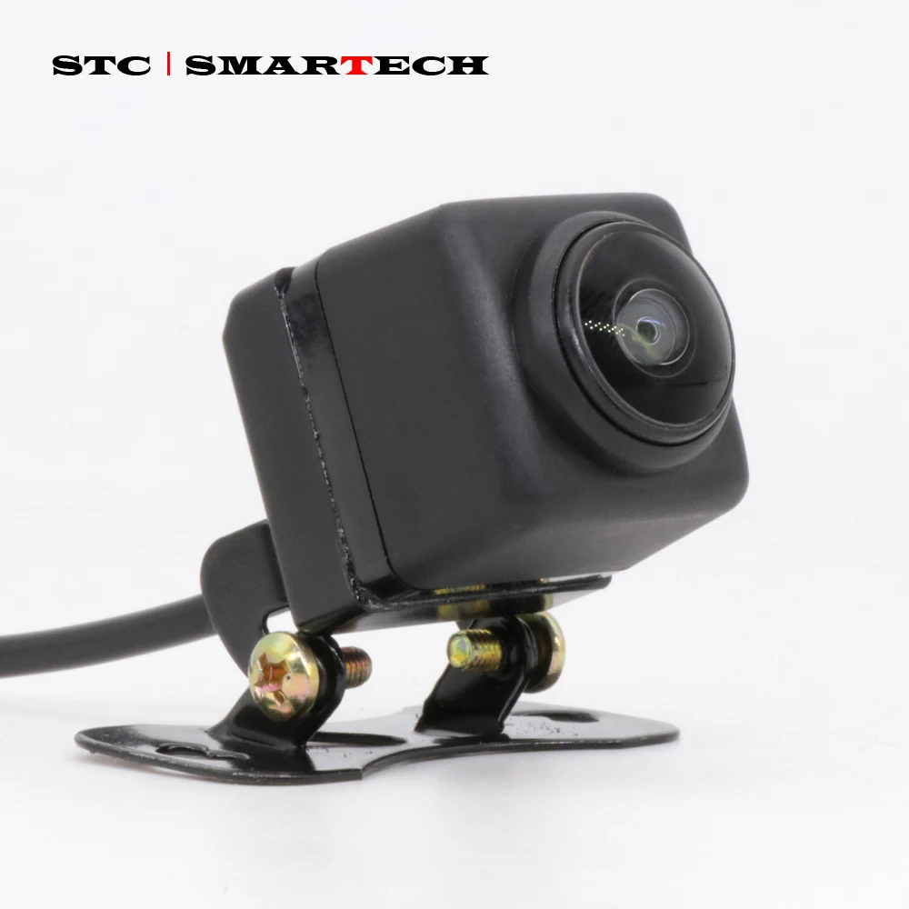SMARTECH 180 градусов Автомобильная камера CCD объектив большая широкоугольная фронтальная камера без линии парковки, фронтальная боковая камера резервная камера