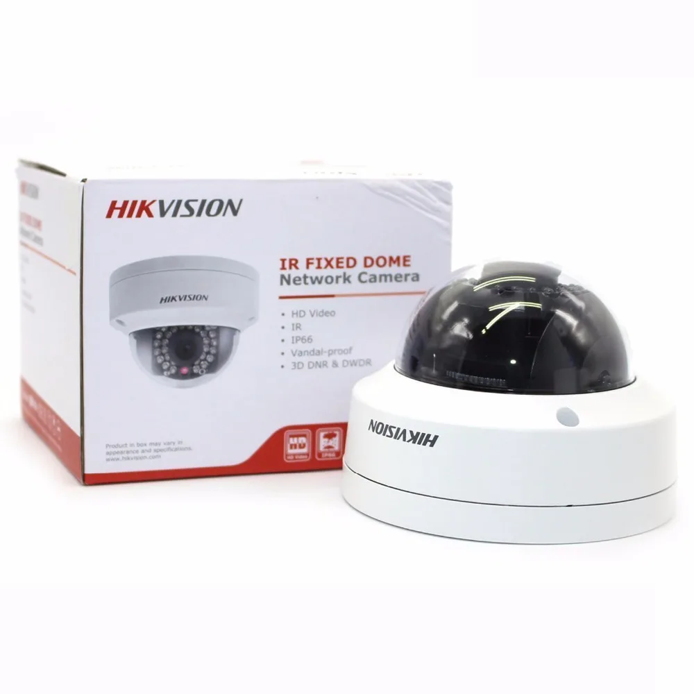 4 шт. оригинальный HIK английская версия обновляемых DS 2CD2132F IS POE ONVIF 3MP фиксированной
