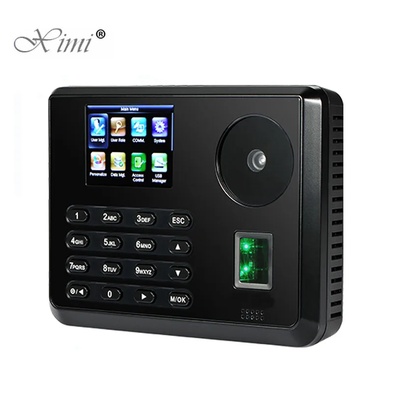 P160 пальмовое время посещаемость биометрический отпечаток пальца часы ладони