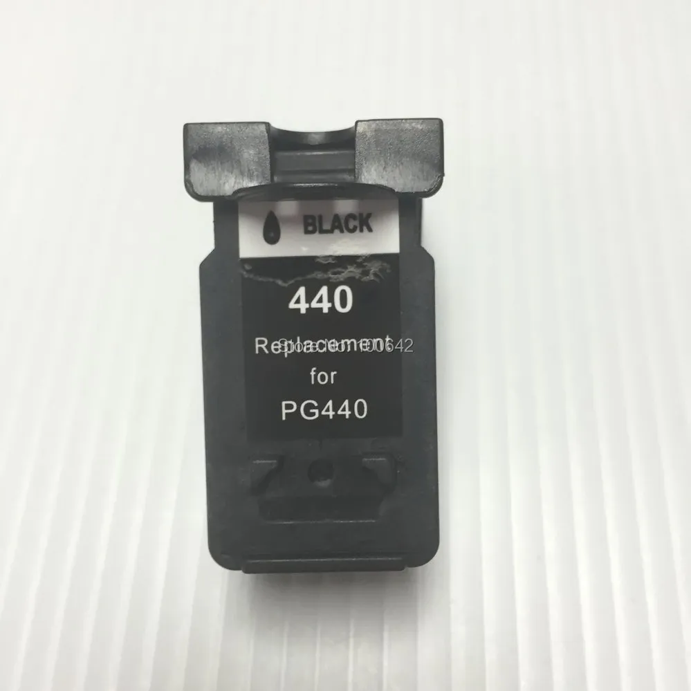 

YOTAT 1pcs BK Remanufactured ink cartridge PG440 PG-440 for Canon MG2240 MG3140 MG3240 MG4240 MG3540 MX394 MX474 MX534