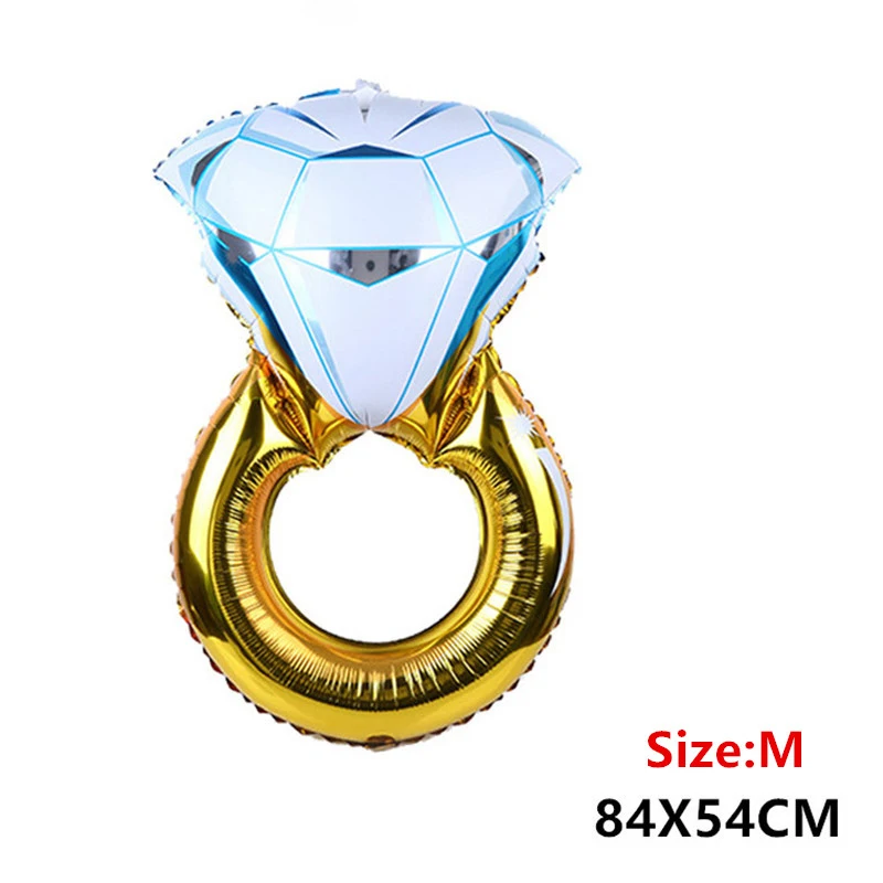 M-Diamond Большой алмаз гелиевые шарики для свадебного украшения поставки День Рождения украшения Дети и взрослые девичник вечерние шары - Цвет: M-Diamond