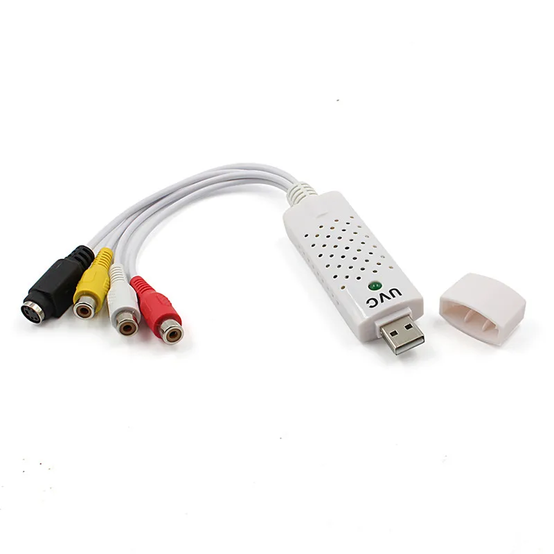 1 шт. портативный USB 2 0 Easycap Аудио Видео Захват карты адаптер VHS на DVD видео для