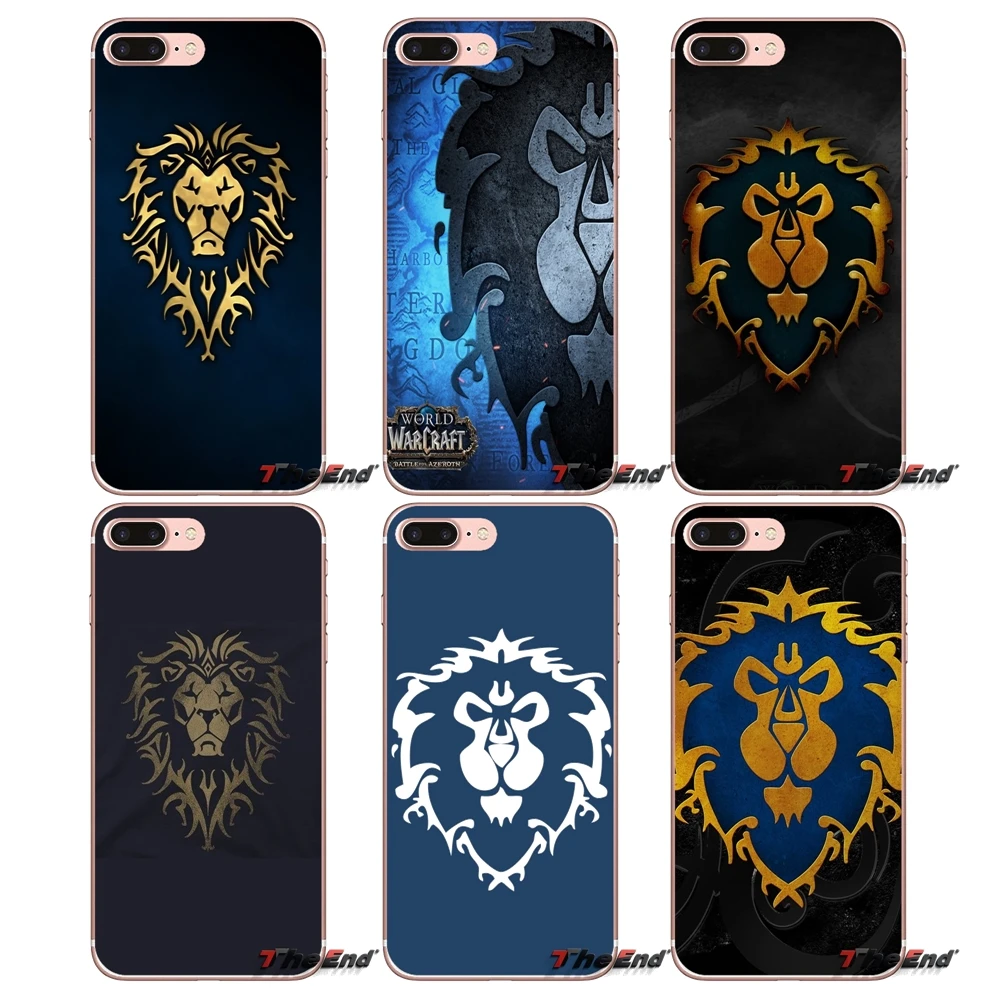 Phone Covers game World of Warcraft Alliance For Huawei P Smart Y6 P8 P9 P10 Plus Nova P20 Lite Pro Mini 2017 SLA-L02 SLA-L22 2i | Мобильные