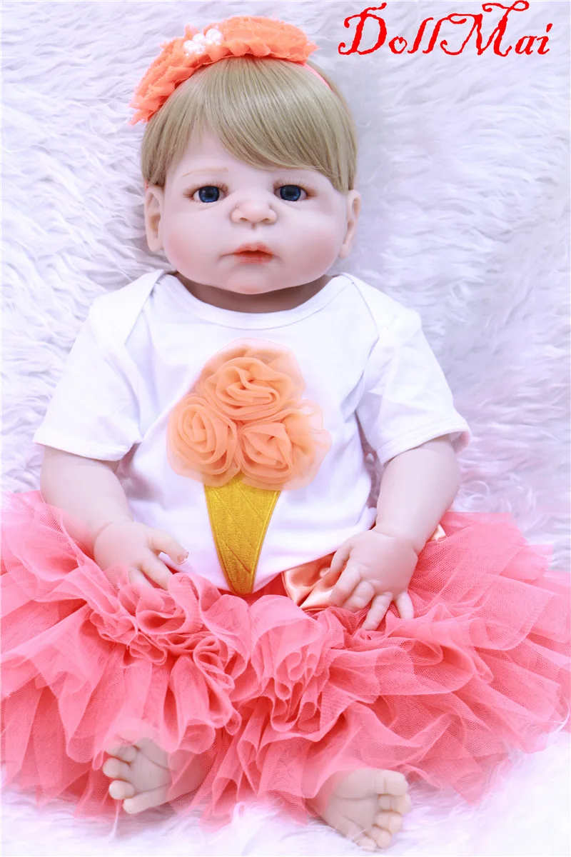 Кукла реборн Мягкая силиконовая 22 канала 55 см|doll soft|reborn baby dollreal reborn dolls |