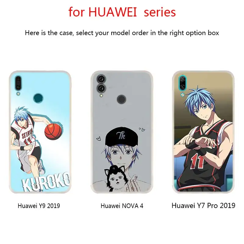 Чехол-накладка Kuroko для Huawei Mate 30 20 10 Lite Pro Y9 2019 2018 Nova 5T 5i 3i 5 | Мобильные телефоны и