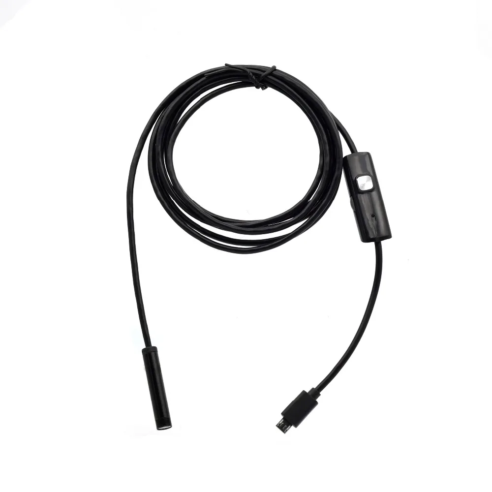 7 мм Android USB эндоскоп автомобильный usb бороскоп трубка с камерой кабельный рукав