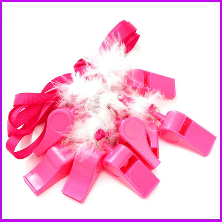 

100 шт., портативная розовая курица, пушистые свистки с перьями для девочек, украшения для девичника, вечевечерние, подарки