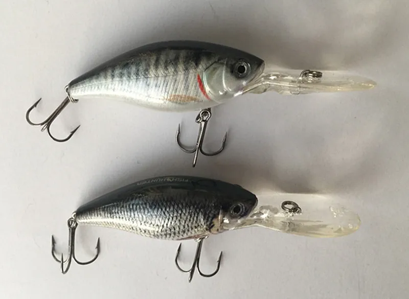 

7cm 19g Crank Lure Sea Fishing Tackle Hard Plastic Bait Floating type China Hook Lip Length 3.5cm Diving depth 0-2.5m