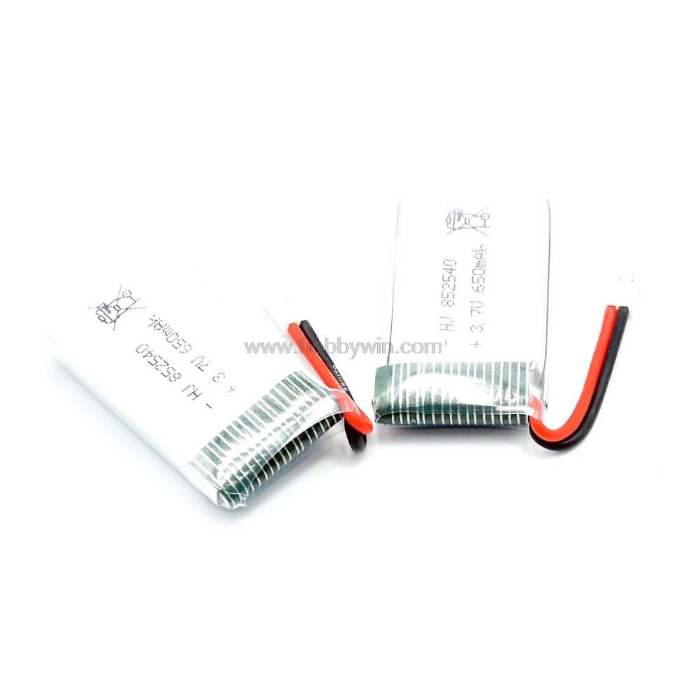 2 шт. 3 7 V 1S 650mAh 25C LiPO батарея MX2.0 2P разъем для мини FPV Дрон RC модель микро
