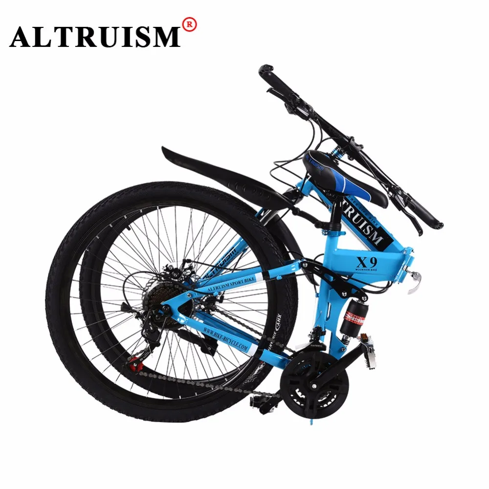 Альтруизм x9 горный велосипед Сталь мужские Floding Велосипедный Спорт 21 Скорость 26