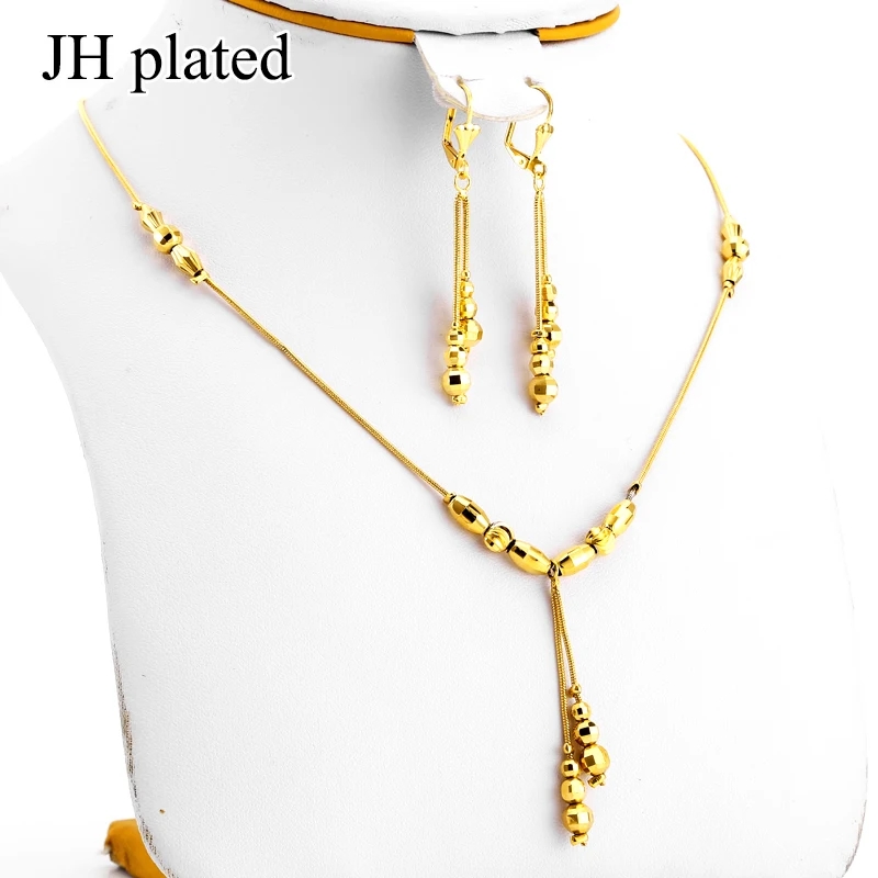 JHplated африканские индийские ювелирные изделия модный шар золотого цвета