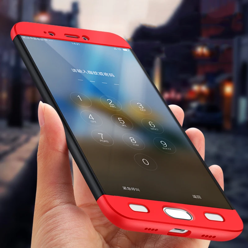 Чехол GKK для Xiaomi Mi5S Mi5 Mi6 модный армированный 360 чехол с полной защитой Mi 5 5s 6
