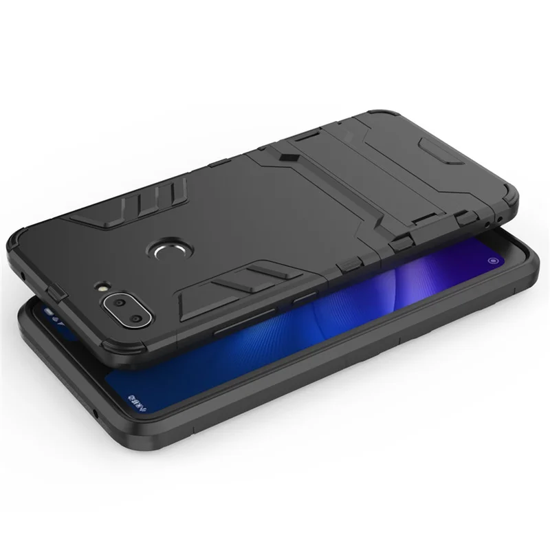 Чехол для телефона Xiaomi 8 lite 2 в 1 кронштейн Железный человек мобильного Lite Броня