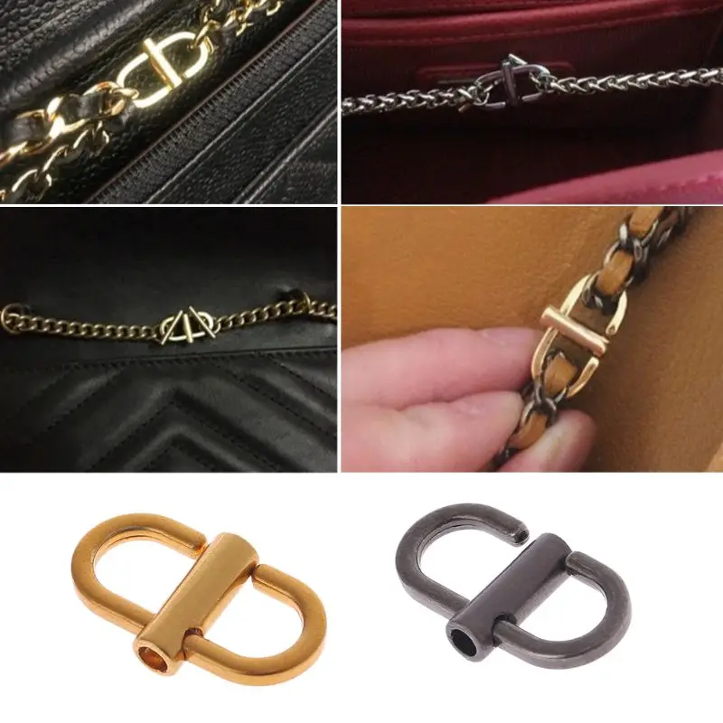 

Adjustable Metal Buckles for Chain Strap Bag Shorten Shoulder Crossbody Bags Length Accessories