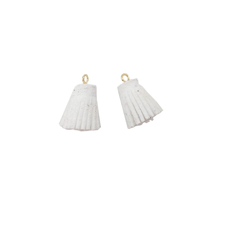 10 шт./лот Винтаж Шарм разноцветный LeatherTassel для аксессуары ручной работы DIY Jewelry брелок в виде кисточки мобильные ремни кулон - Цвет: Color 7 as photo